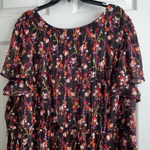 Flutter Sleeve Lane Bryant Maxi Dress